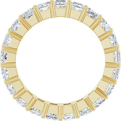 3 3/8 CTW Natural Diamond Eternity Band, Shared-Prong