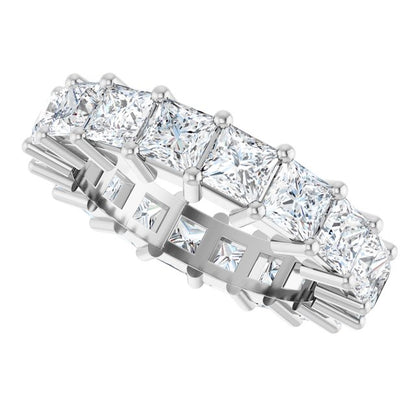 5 CTW Natural Diamond Eternity Band, 5.19 mm, Shared-Prong