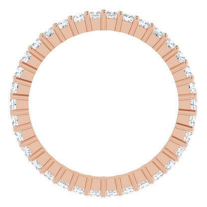 1 1/5 CTW Lab-Grown Diamond Eternity Band