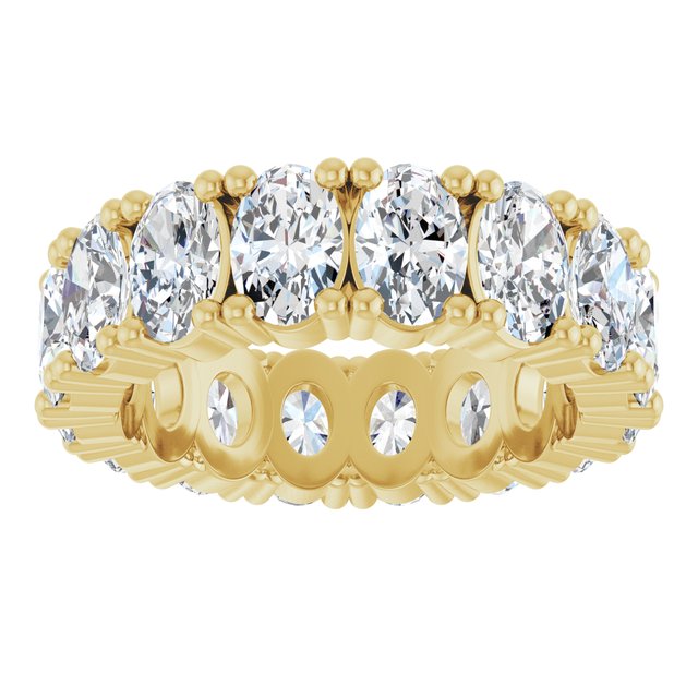 6 CTW Natural Diamond Eternity Band, 6.19 mm, Shared-Prong