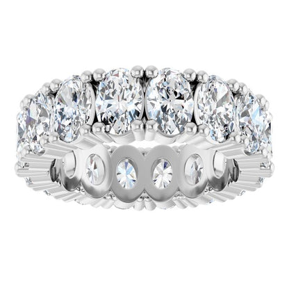 5 9/10 CTW Natural Diamond Eternity Band, Shared-Prong
