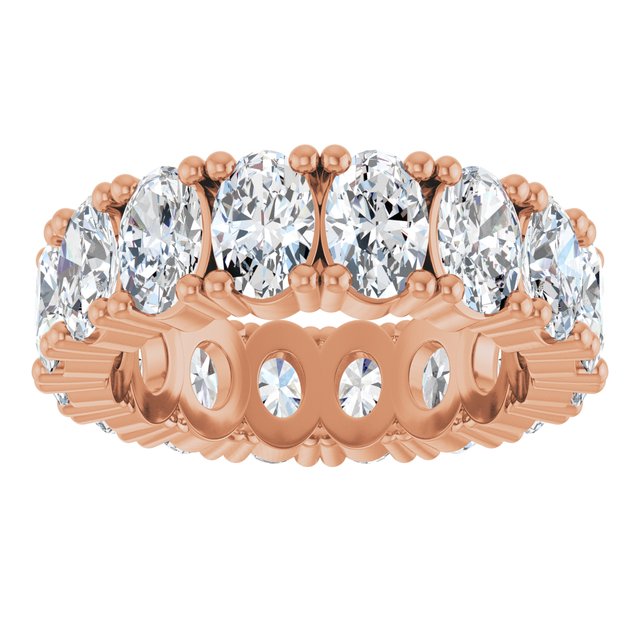 5 9/10 CTW Natural Diamond Eternity Band, Shared-Prong