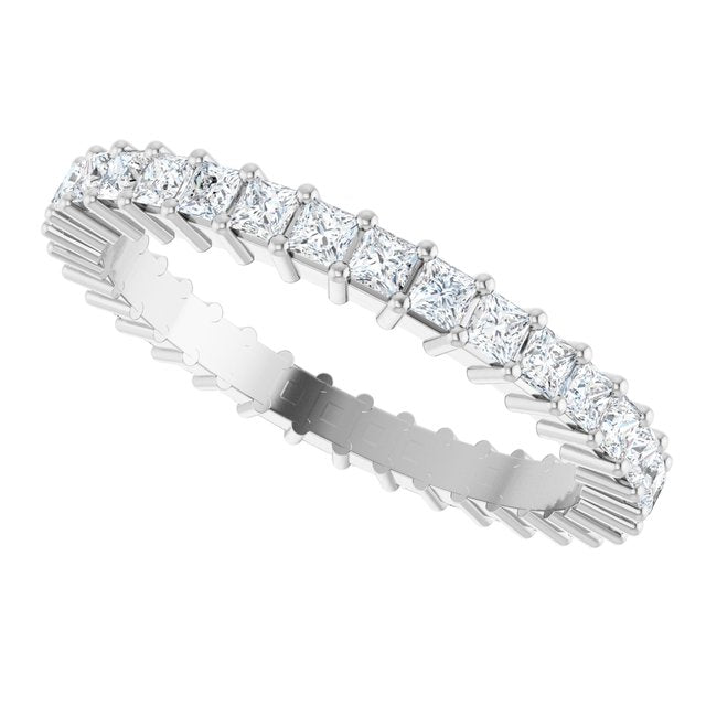1 1/5 CTW Natural Diamond Eternity Band, 2.48 mm