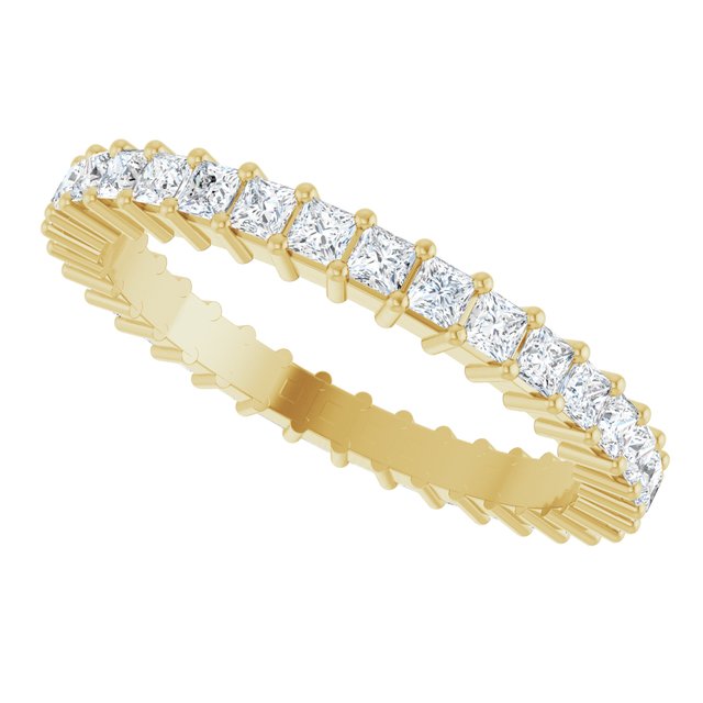1 1/5 CTW Lab-Grown Diamond Eternity Band, Shared-Prong