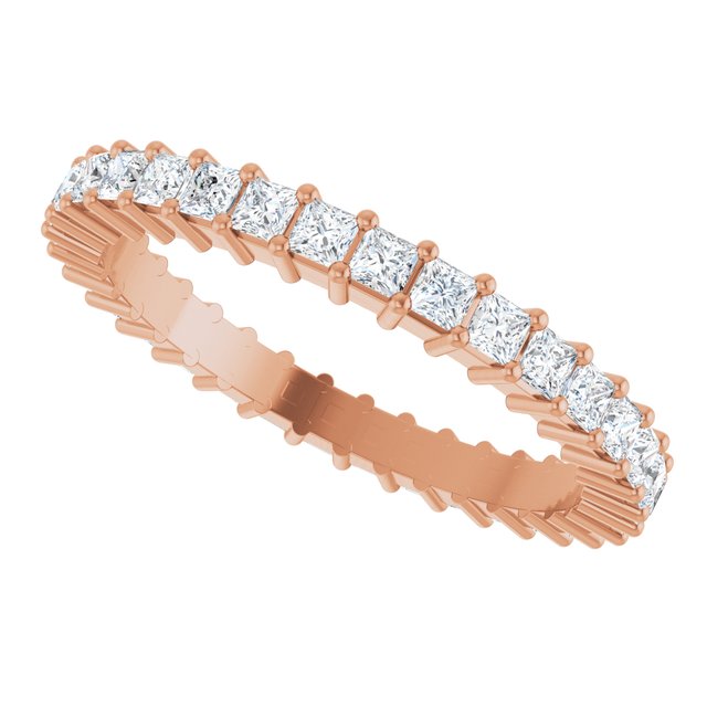 1 1/5 CTW Lab-Grown Diamond Eternity Band, Shared-Prong