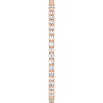 1/5 CTW Natural Diamond Eternity Band, Shared-Prong