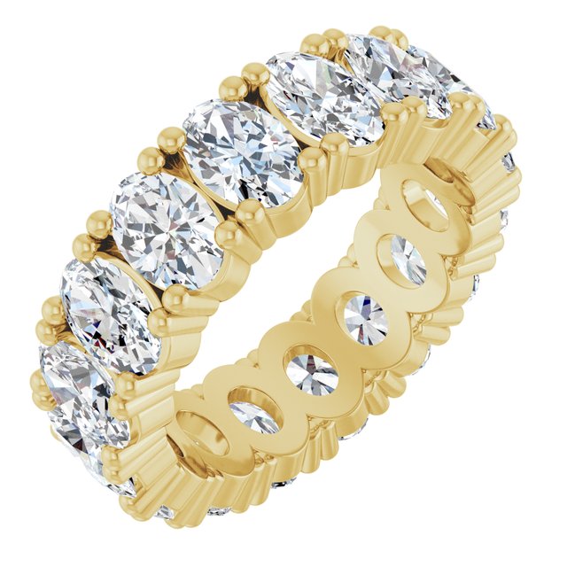 5 9/10 CTW Natural Diamond Eternity Band, Shared-Prong