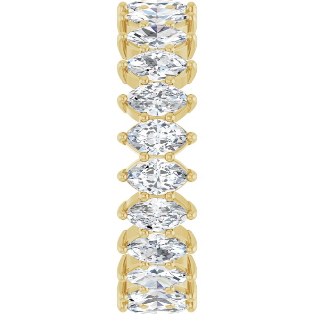 3 1/8 CTW Natural Diamond Eternity Band, 5.5 mm