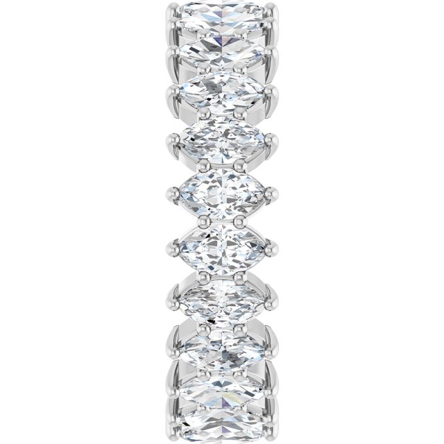 3 1/8 CTW Natural Diamond Eternity Band, 5.5 mm