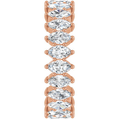 3 1/8 CTW Lab-Grown Diamond Eternity Band, 5.5 mm