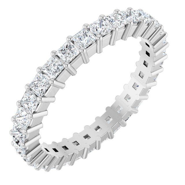 1 1/2 CTW Natural Diamond Eternity Band, 2.8 x 21.9 mm