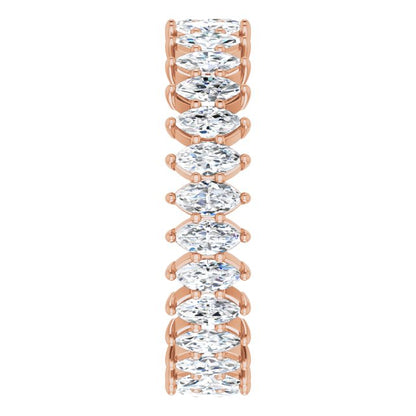 2 CTW Lab-Grown Diamond Eternity Band, 4.85 mm