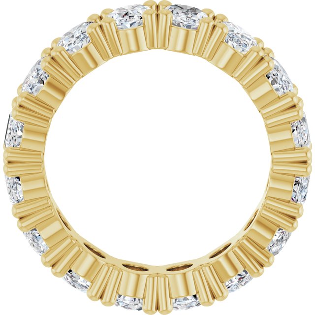 5 9/10 CTW Natural Diamond Eternity Band, Shared-Prong