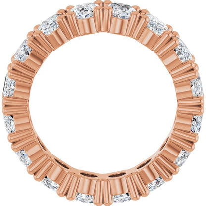 6 3/8 CTW Lab-Grown Diamond Eternity Band, 6.19 mm, Shared-Prong