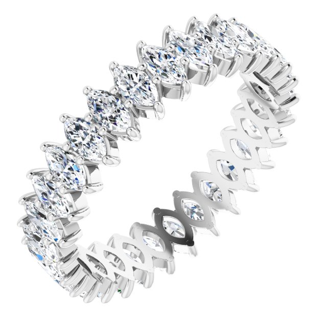 2 CTW Lab-Grown Diamond Eternity Band, 4.85 mm