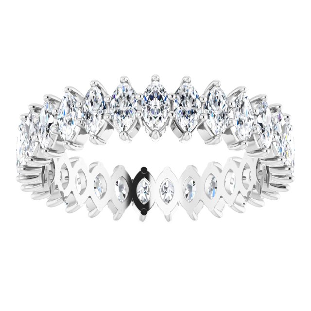 2 CTW Lab-Grown Diamond Eternity Band, 4.85 mm