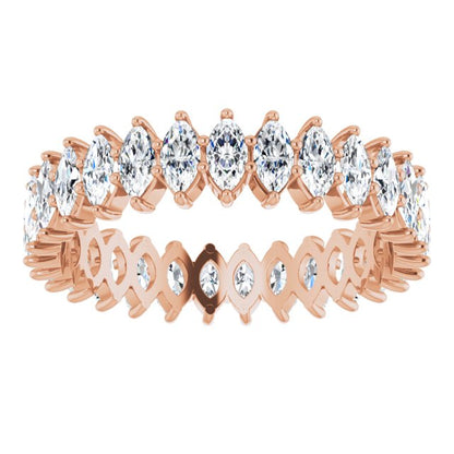 2 CTW Lab-Grown Diamond Eternity Band, 4.85 mm