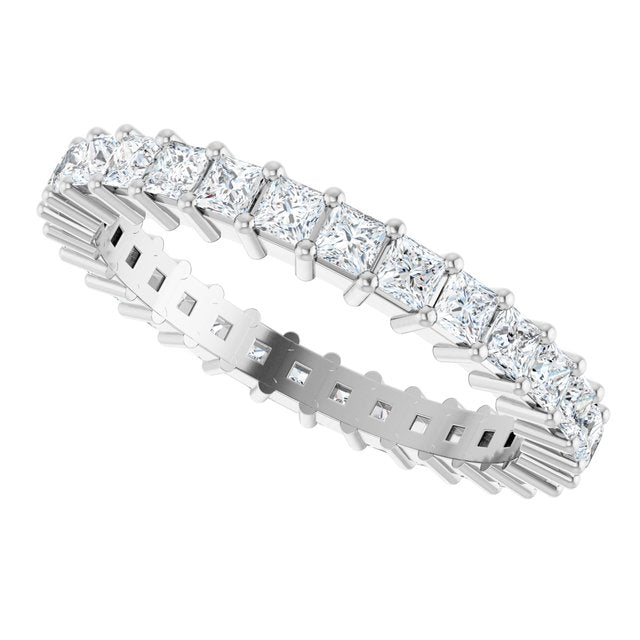 1 1/2 CTW Natural Diamond Eternity Band, 2.8 x 21.9 mm