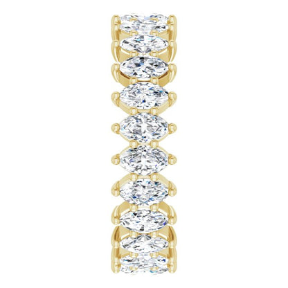 3 1/8 CTW Natural Diamond Eternity Band, 5.54 mm