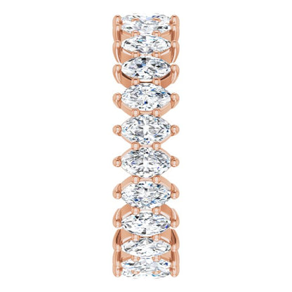 3 1/8 CTW Lab-Grown Diamond Eternity Band, 5.54 mm