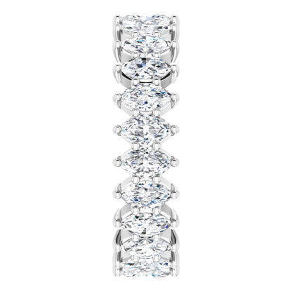 3 1/8 CTW Lab-Grown Diamond Eternity Band, 5.54 mm