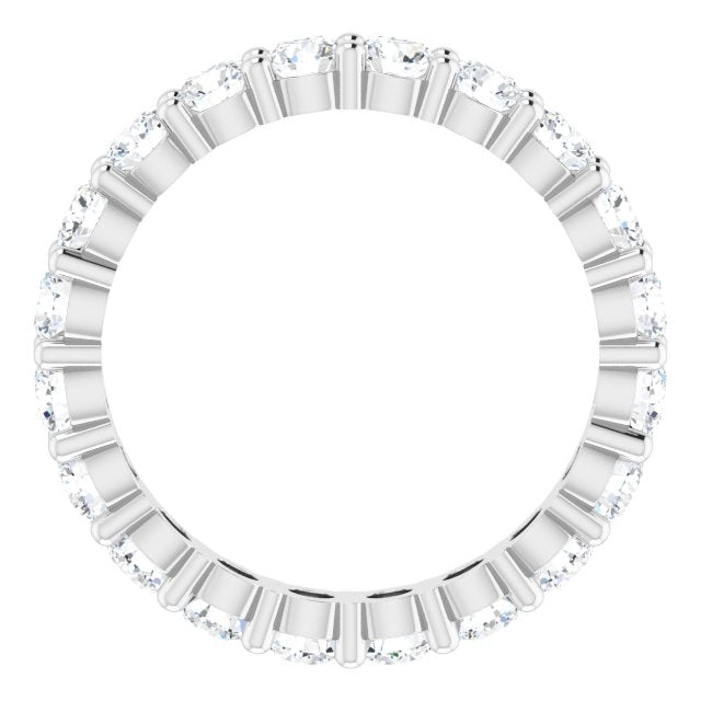 2 3/8 CTW Natural Diamond Eternity Band, 5.22 mm