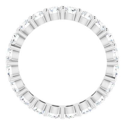 2 3/8 CTW Lab-Grown Diamond Eternity Band, 5.22 mm