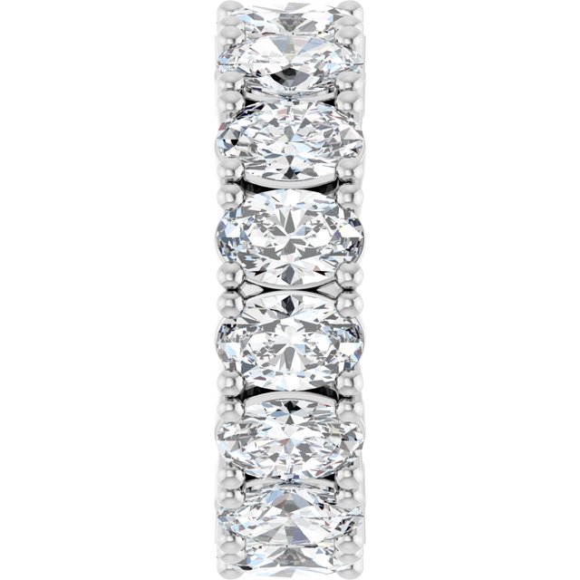 6 CTW Natural Diamond Eternity Band, 6.19 mm, Shared-Prong