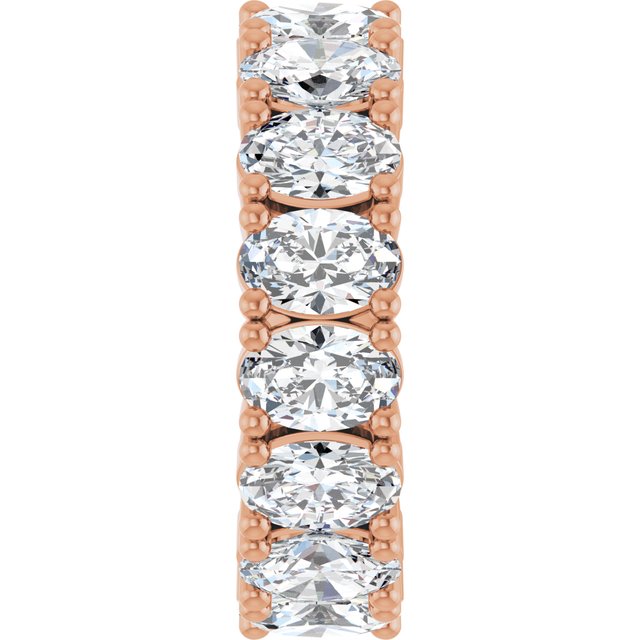 5 9/10 CTW Natural Diamond Eternity Band, Shared-Prong