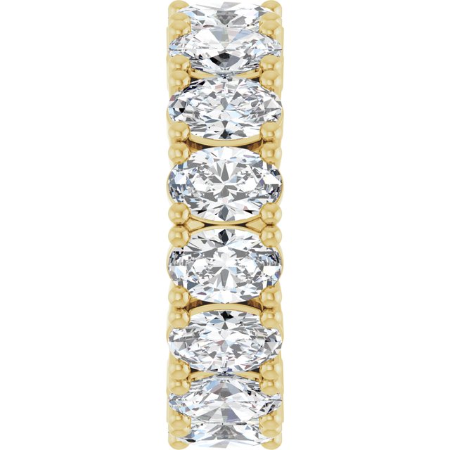 6 3/8 CTW Lab-Grown Diamond Eternity Band, 6.19 mm, Shared-Prong
