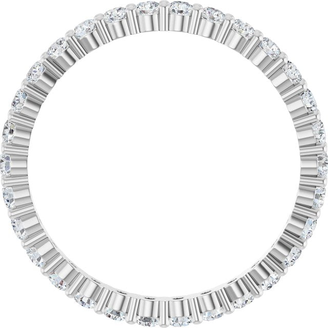 3/4 CTW Natural Diamond Eternity Band, 2.16 mm