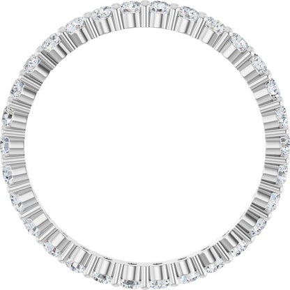 3/4 CTW Natural Diamond Eternity Band, 2.16 mm
