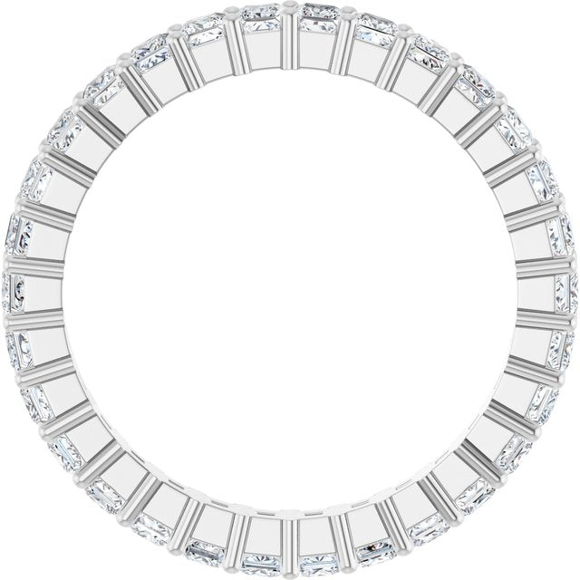 1 1/2 CTW Natural Diamond Eternity Band, 2.8 x 21.9 mm