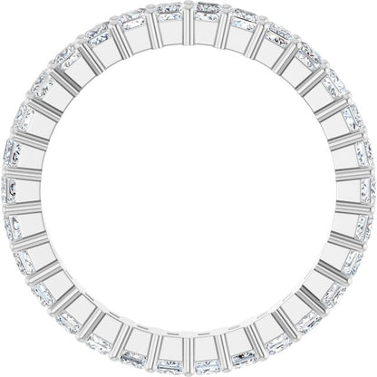 1 1/2 CTW Natural Diamond Eternity Band, 2.8 x 21.9 mm