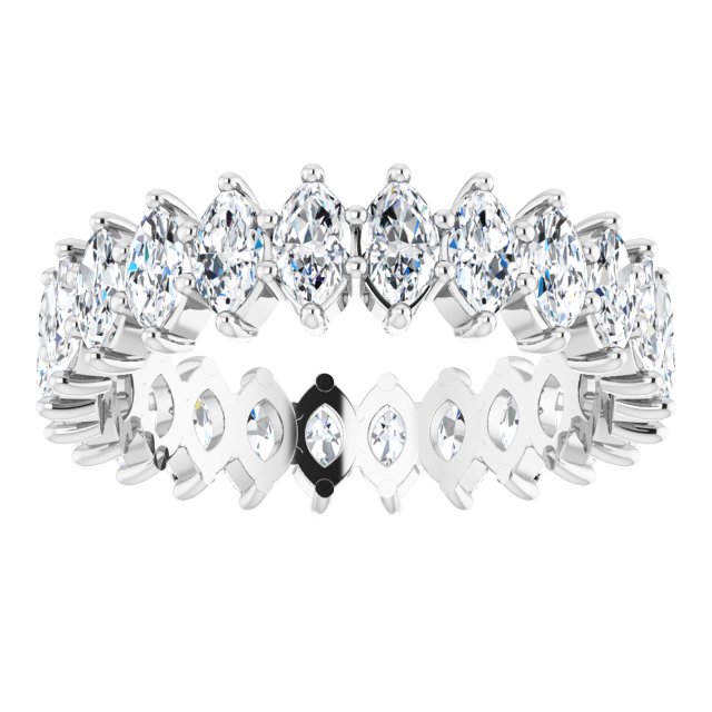 3 1/8 CTW Natural Diamond Eternity Band, 5.54 mm