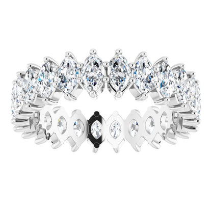 3 1/8 CTW Natural Diamond Eternity Band, 5.54 mm