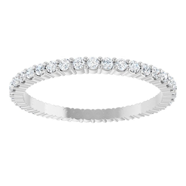 5/8 CTW Lab-Grown Diamond Eternity Band