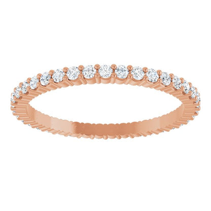 5/8 CTW Lab-Grown Diamond Eternity Band