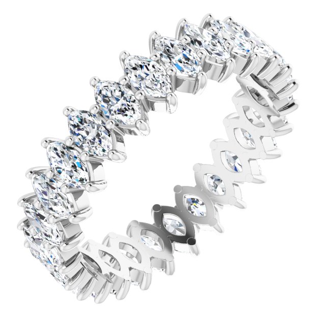 2 3/8 CTW Lab-Grown Diamond Eternity Band, 5.22 mm