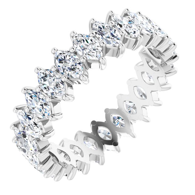 3 1/8 CTW Lab-Grown Diamond Eternity Band, 5.54 mm