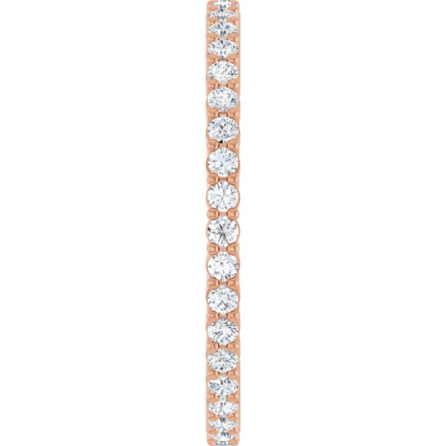 5/8 CTW Lab-Grown Diamond Eternity Band