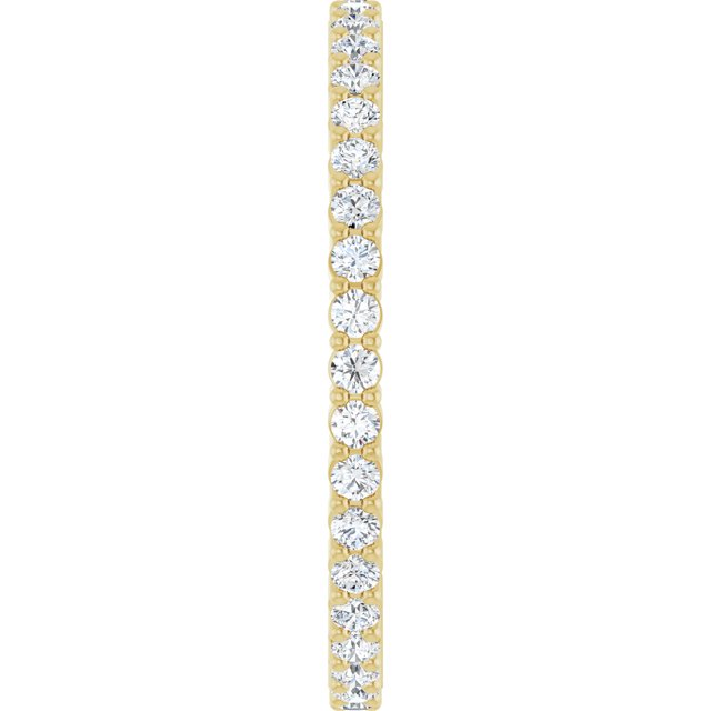 5/8 CTW Lab-Grown Diamond Eternity Band