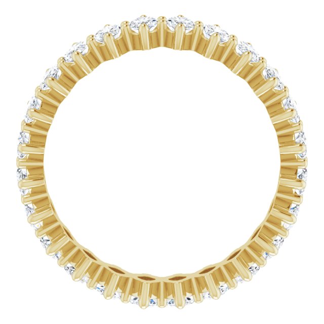 3 1/8 CTW Natural Diamond Eternity Band, 5.54 mm