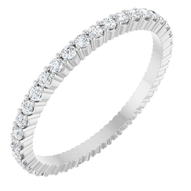 5/8 CTW Lab-Grown Diamond Eternity Band