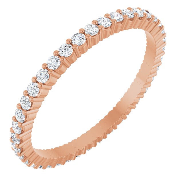 5/8 CTW Lab-Grown Diamond Eternity Band