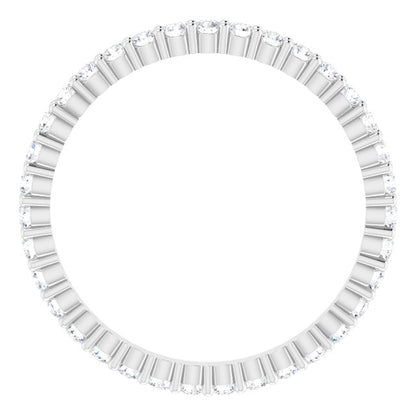 3/4 CTW Lab-Grown Diamond Eternity Band, 2.2 mm, Shared-Prong