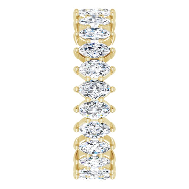 3 1/4 CTW Natural Diamond Eternity Band, 5.5 mm