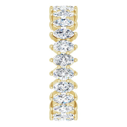 3 1/4 CTW Natural Diamond Eternity Band, 5.5 mm