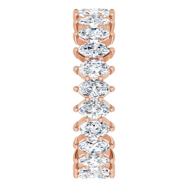 3 1/4 CTW Natural Diamond Eternity Band, 5.5 mm