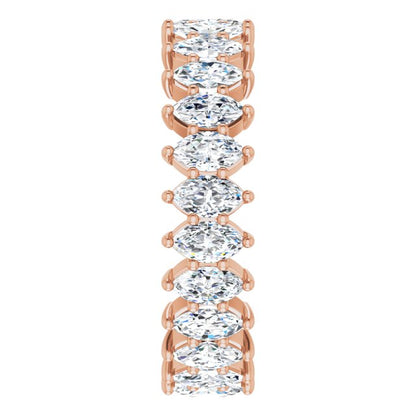 3 1/4 CTW Natural Diamond Eternity Band, 5.5 mm